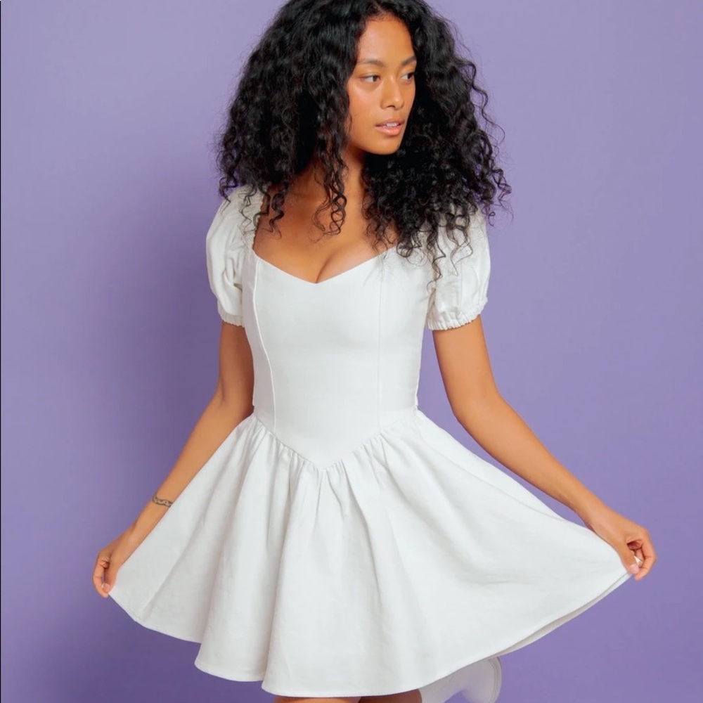 Fashion Brand Company Virgin Mini in white XS